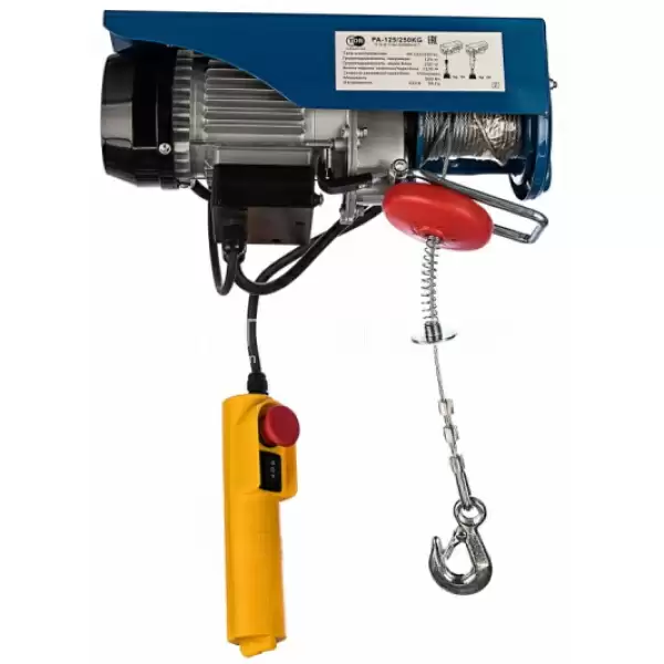 Таль электрическая TOR PA 600/1200 кг 30/15 м