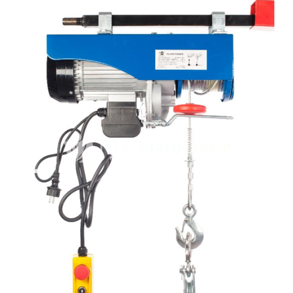 Таль электрическая TOR PA 600/1200 кг 20/10 м (модель J)